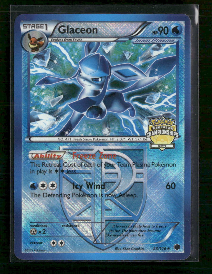 League & Championship Cards Glaceon #023/116