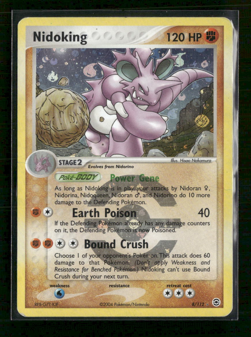 FireRed & LeafGreen Nidoking #8/112 Damaged