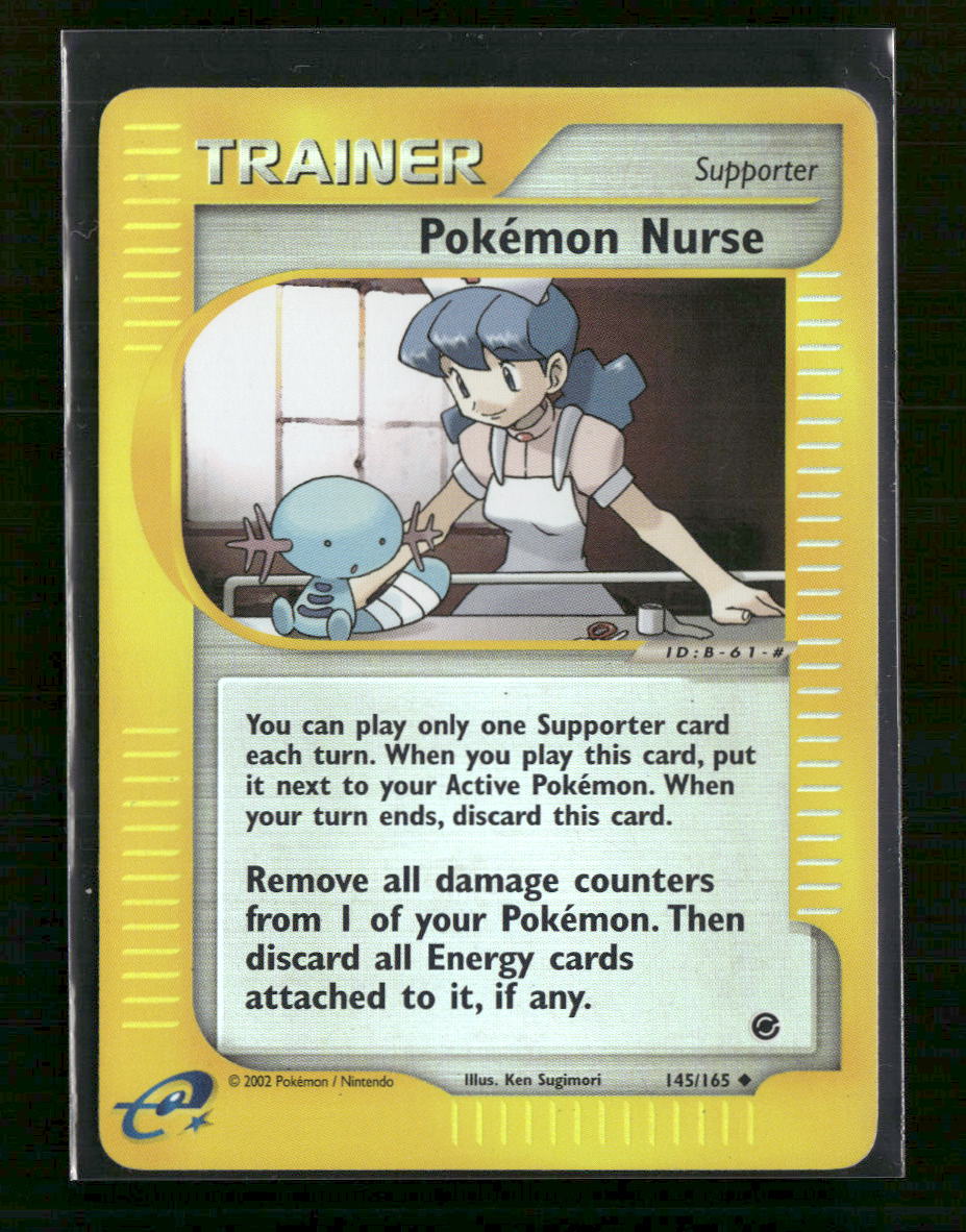 Expedition Pokemon Nurse Reverse Holo #145/165