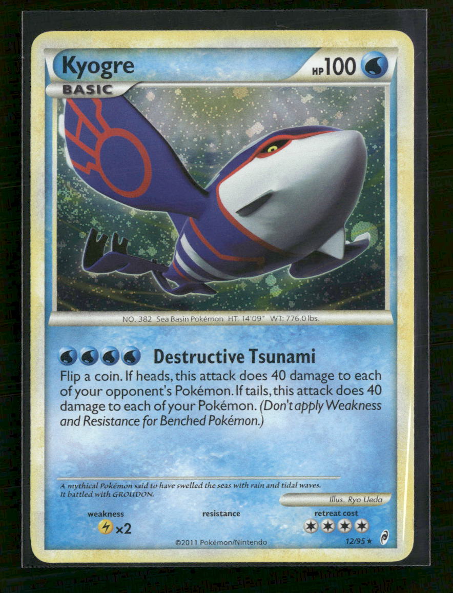 Call of Legends Kyogre #12/95