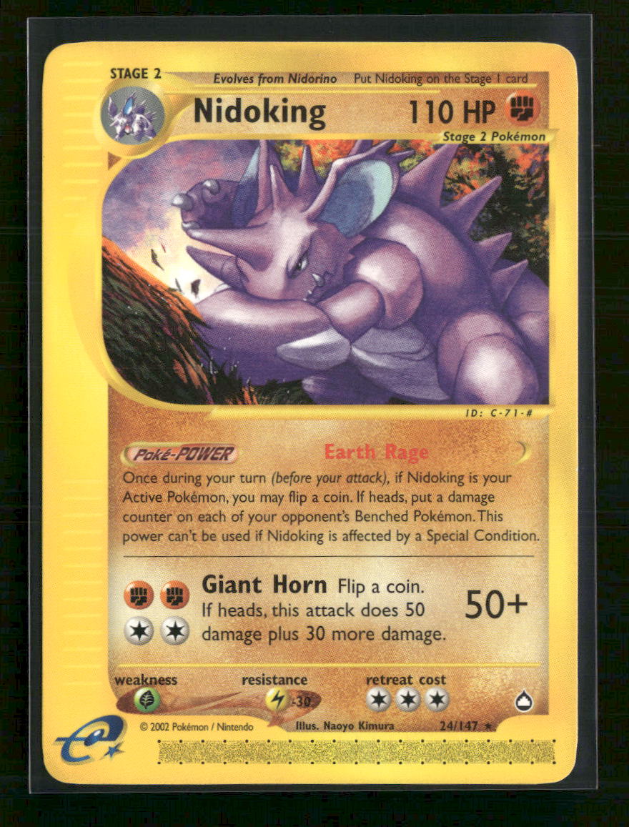 Aquapolis Nidoking (24) #024/147