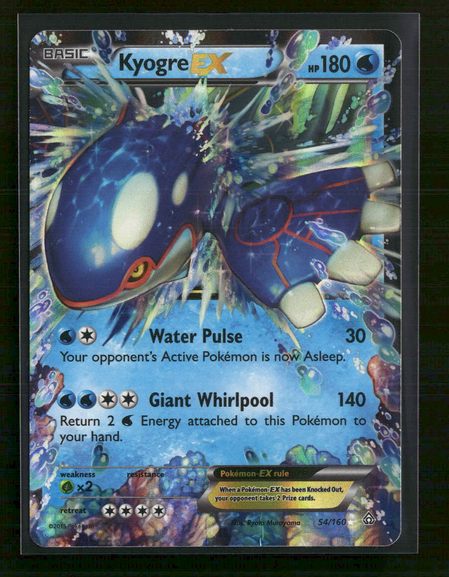 XY - Primal Clash Kyogre EX #54/160