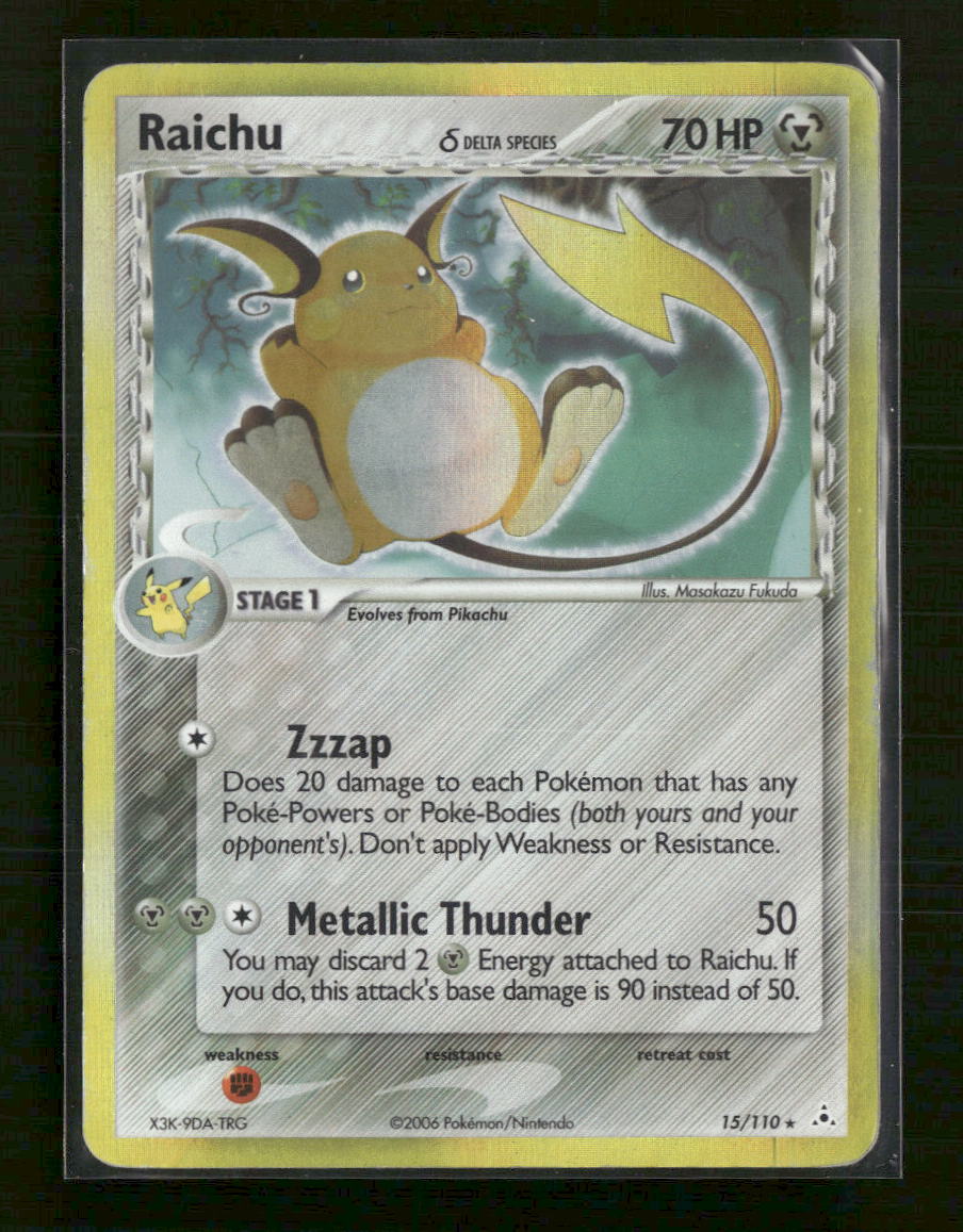 Holon Phantoms Raichu (Delta Species) #15/110