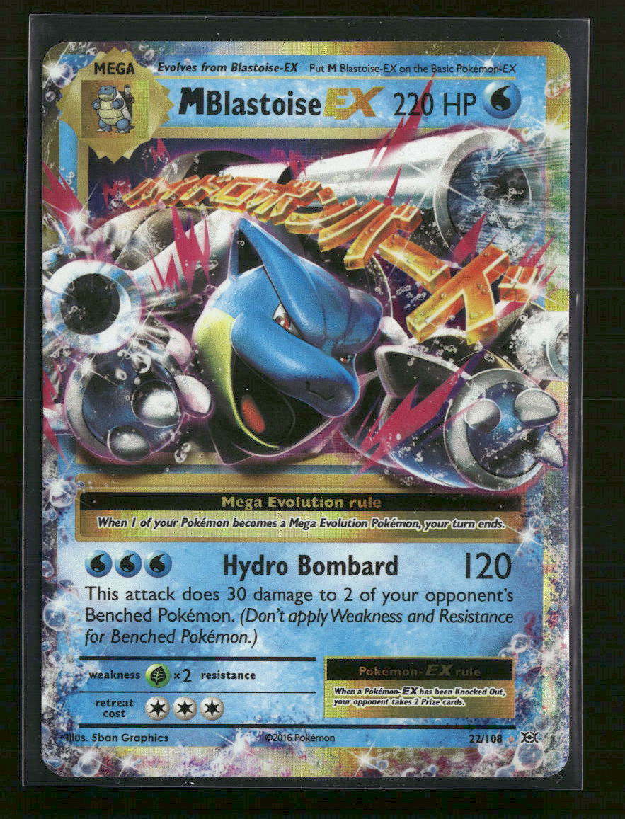 XY - Evolutions M Blastoise EX #22/108
