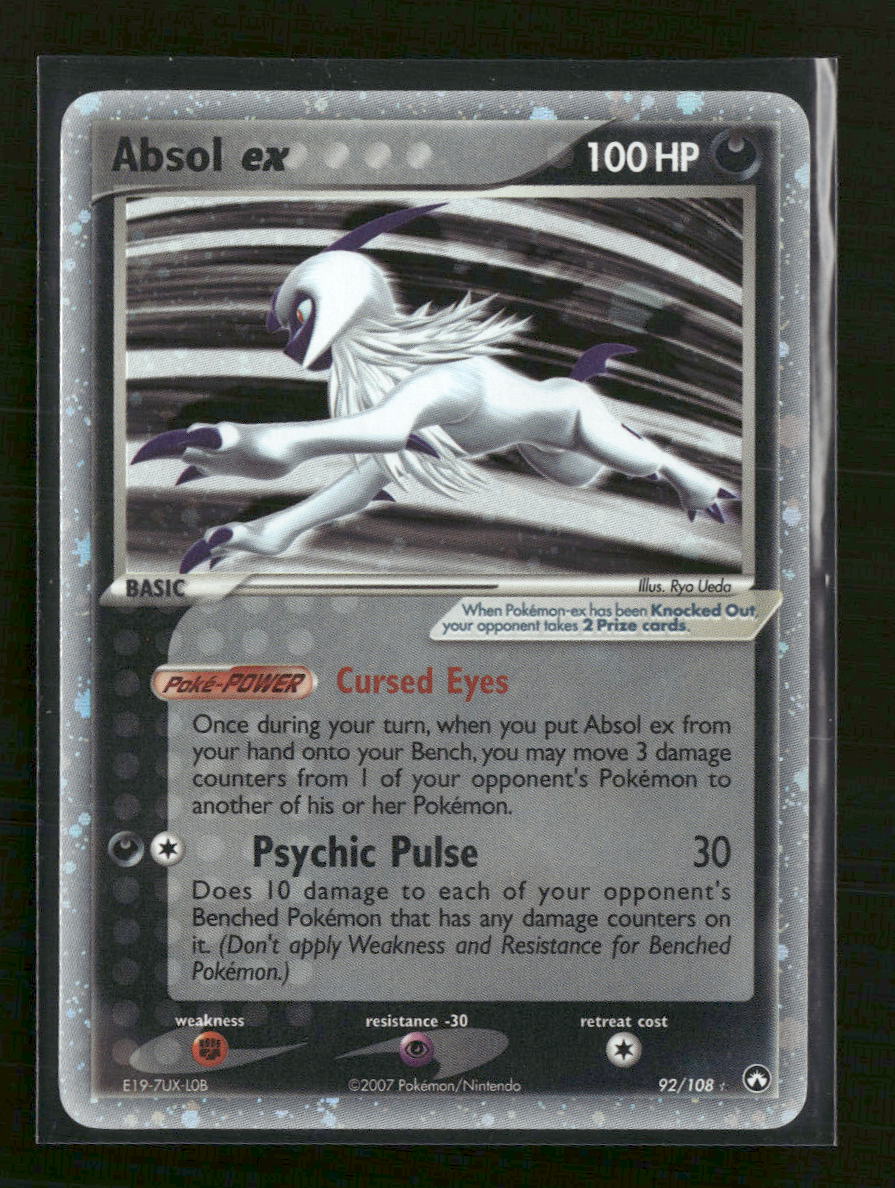 EX Power Keepers Absol ex #92/108