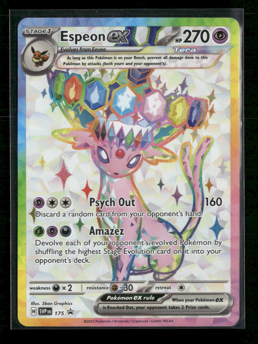SV: Scarlet & Violet Promo Cards Espeon ex #SVP 175