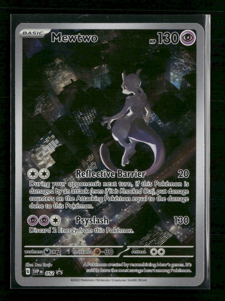 SV: Scarlet & Violet Promo Cards Mewtwo #052