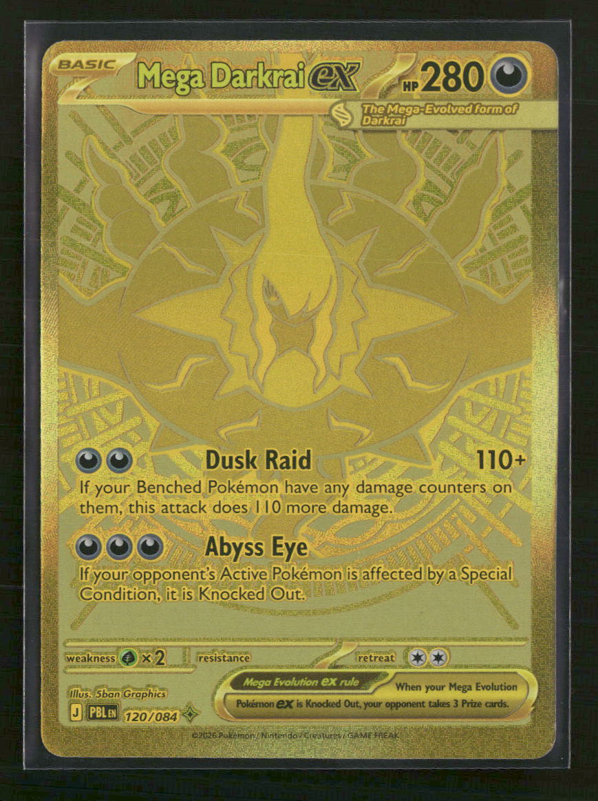 ME05: Pitch Black Mega Darkrai ex #120/084
