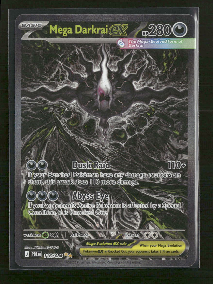 ME05: Pitch Black Mega Darkrai ex #116/084
