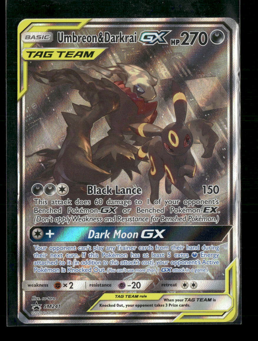 SM Promos Umbreon & Darkrai GX #SM241