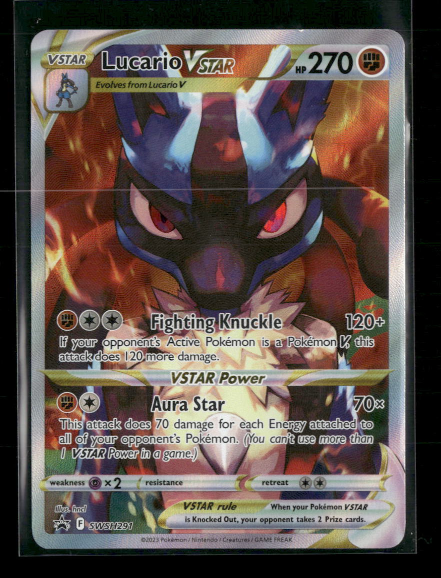 SWSH: Sword & Shield Promo Cards Lucario VSTAR #SWSH291