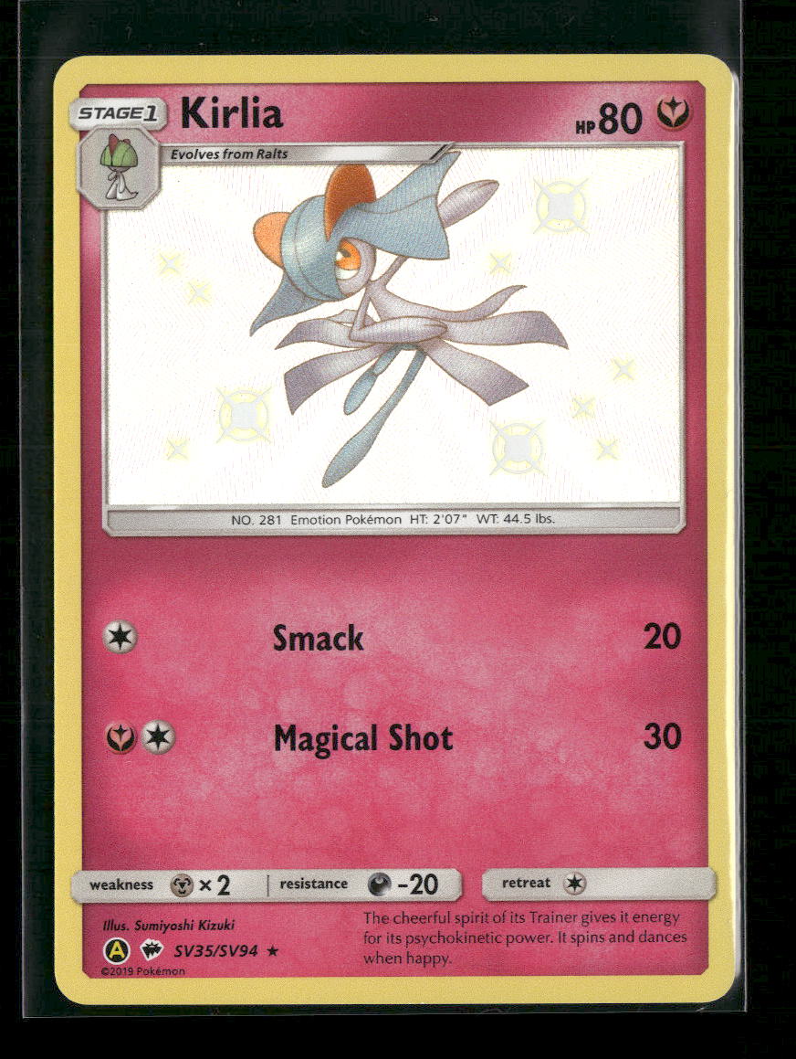 Hidden Fates: Shiny Vault Kirlia #SV35/SV94
