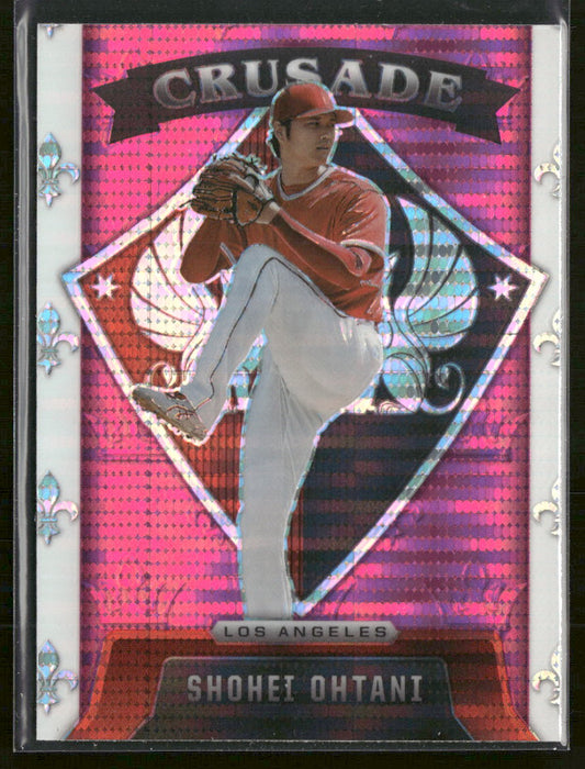 2022 Panini Chronicles Crusade Pink Pulsar Shohei Ohtani #5