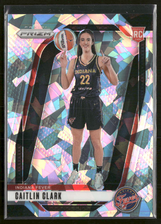 2024 Panini Prizm WNBA Ice Prizm Caitlin Clark RC #145