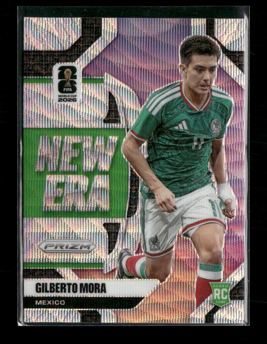 2026 Panini Prizm FIFA World Cup New Era Wave Prizm Gilberto Mora #15