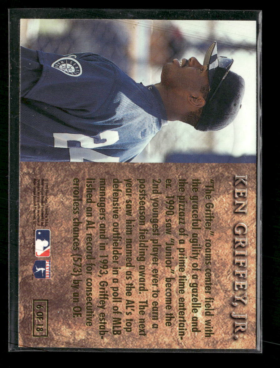 1996 Ultra Prime Leather Ken Griffey, Jr. #6