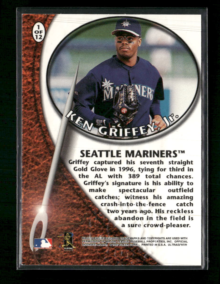 1997 Ultra Leather Shop Ken Griffey, Jr. #1