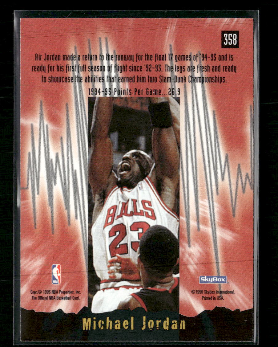 1995-96 Hoops Michael Jordan #358