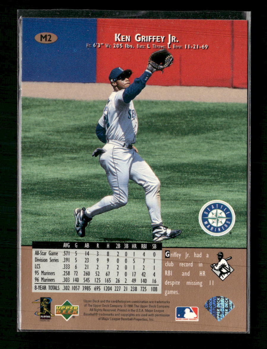1997 Upper Deck Pepsi Insert Seattle Mariners Ken Griffey Jr. #M2