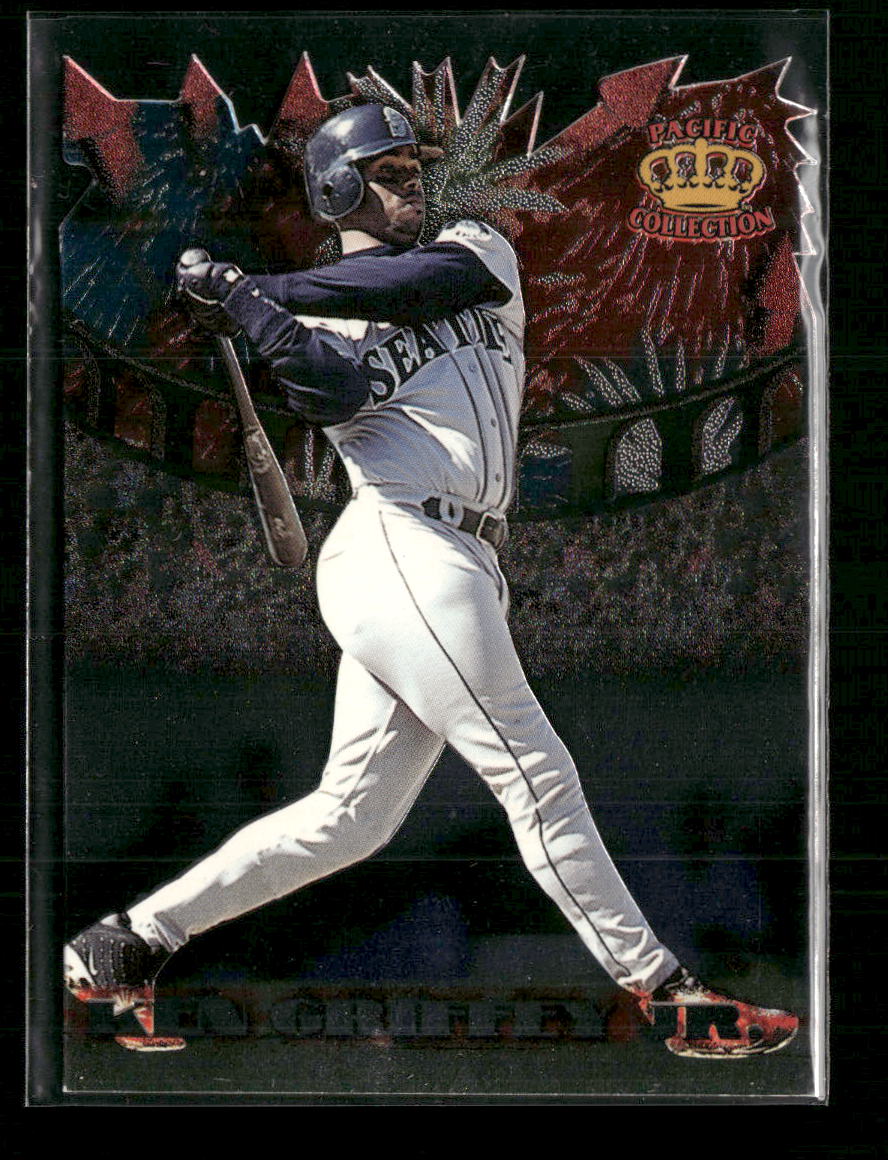 1997 Pacific Crown Collection Fireworks Die Cut Ken Griffey Jr. #FW-11