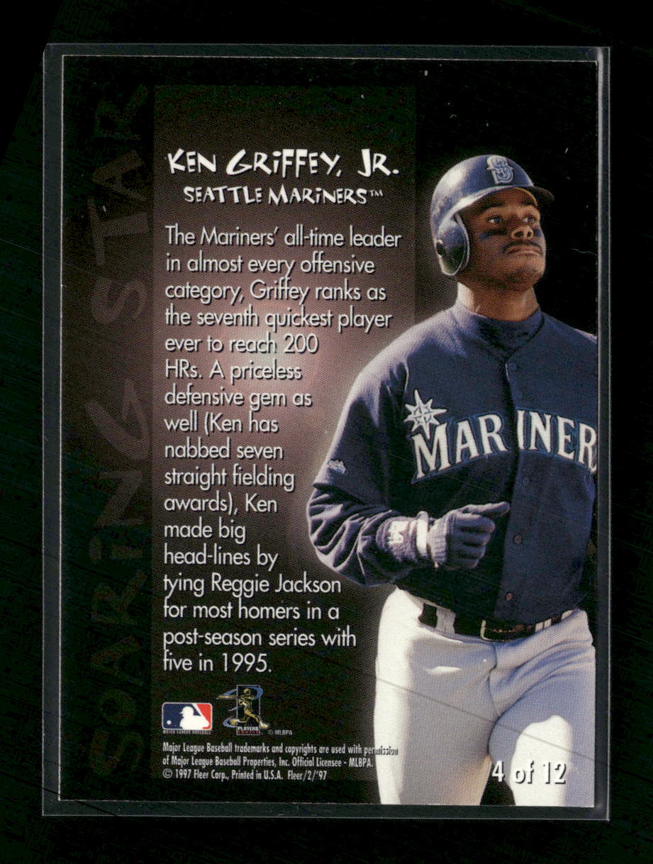 1997 Fleer Soaring Stars Ken Griffey, Jr. #4