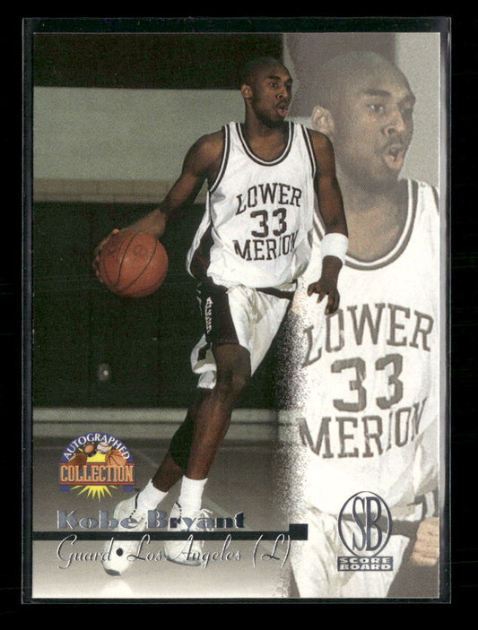 1996-97 Score Board Autographed Collection Kobe Bryant #13