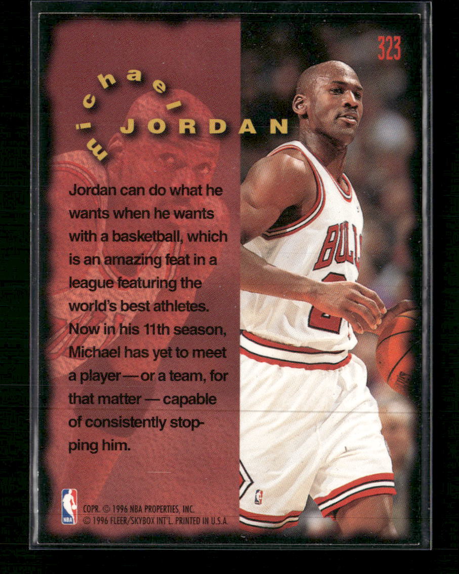 1995-96 Fleer Michael Jordan #323