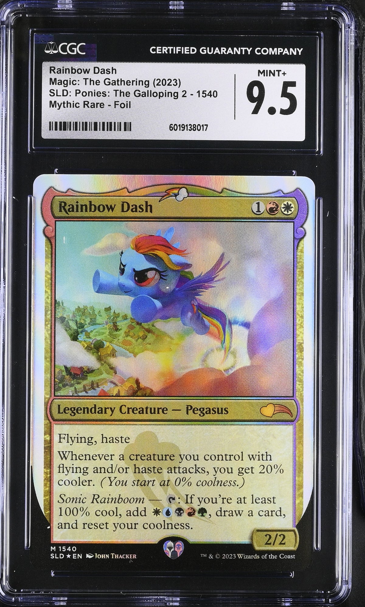 2023 SLD: Ponies: The Galloping 2 Rainbow Dash 9.5 CGC #1540