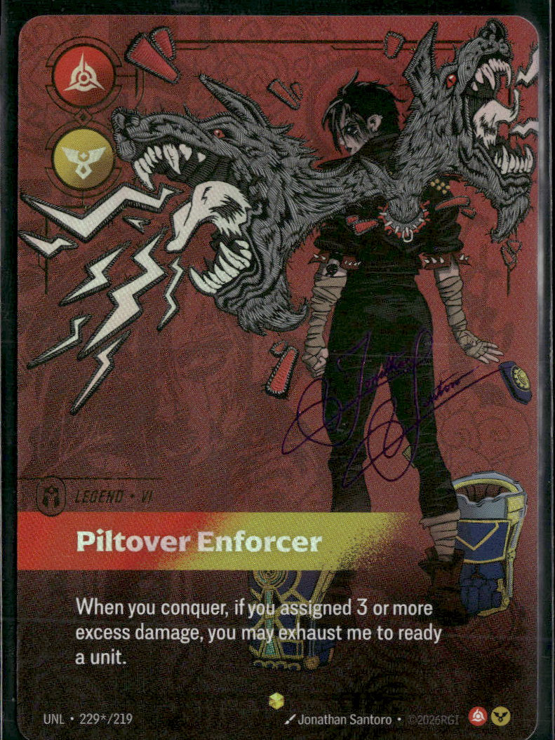 Vi, Piltover Enforcer (Signature) - Unleashed (UNL)