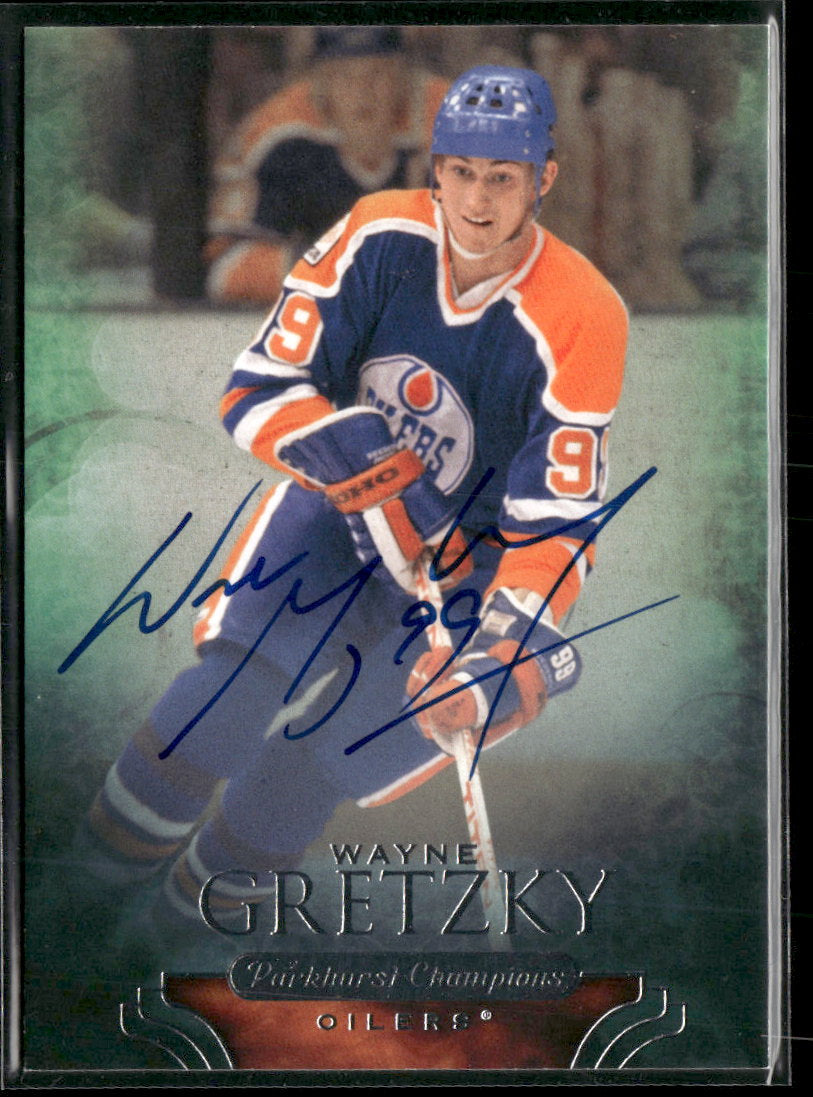 2011-12 Parkhurst Champions Autographs Wayne Gretzky AU #1