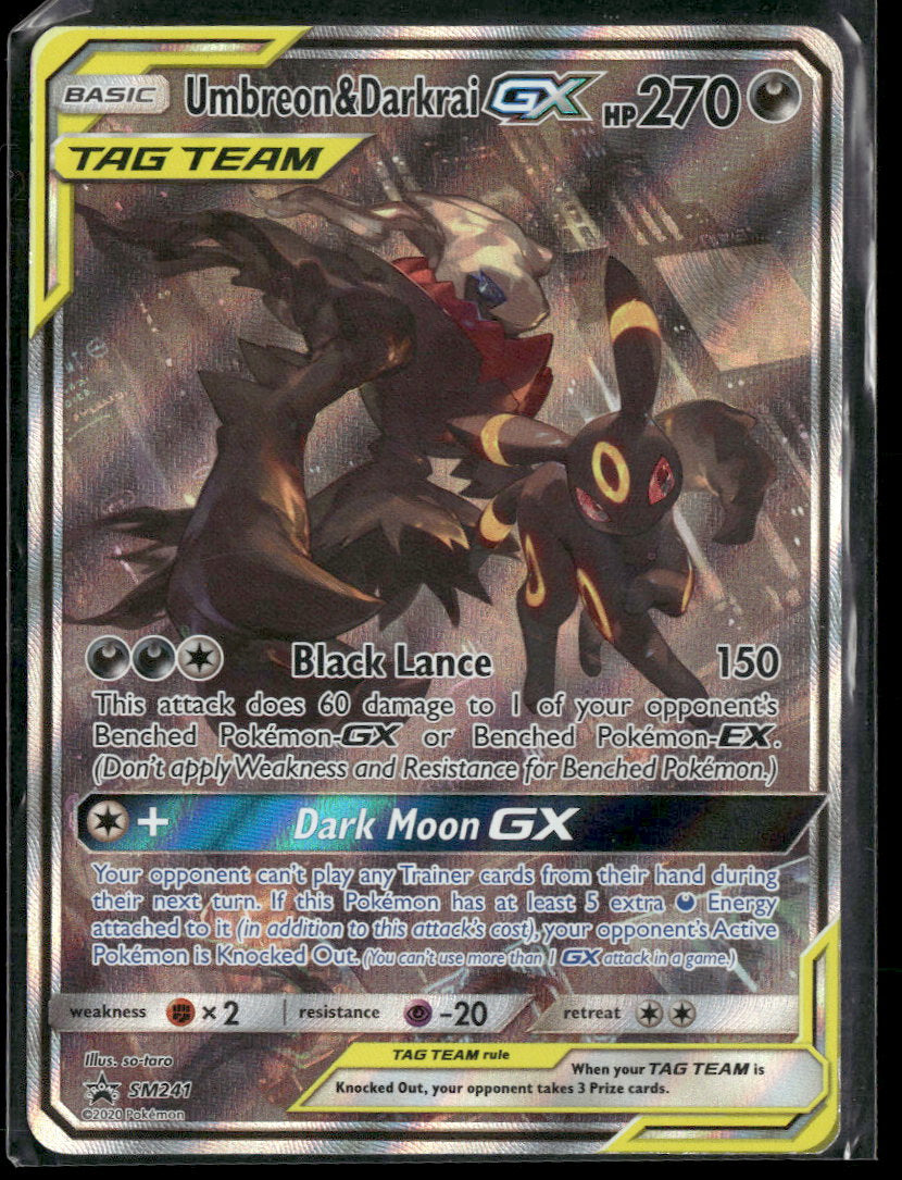 SM Promos Umbreon & Darkrai GX #SM241
