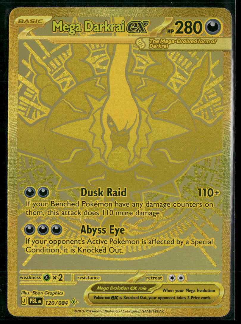 ME05: Pitch Black Mega Darkrai ex #120/084