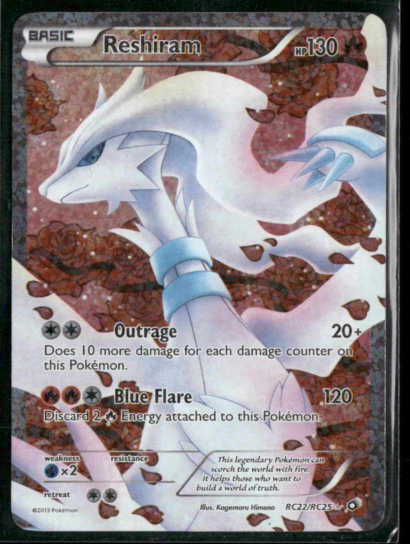 Legendary Treasures: Radiant Collection Reshiram (Full Art) #RC22/RC25