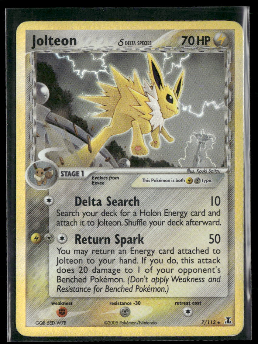 EX Delta Species Jolteon (Delta Species) #7/113