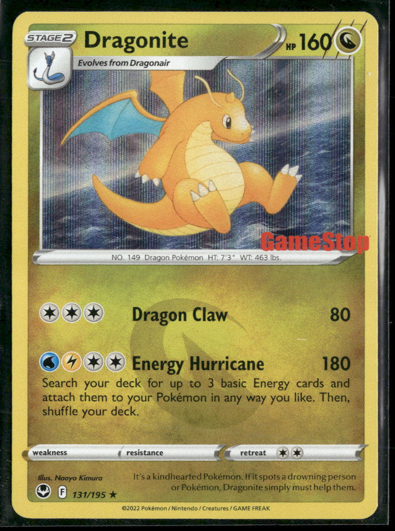 Miscellaneous Cards & Products Dragonite #131/195