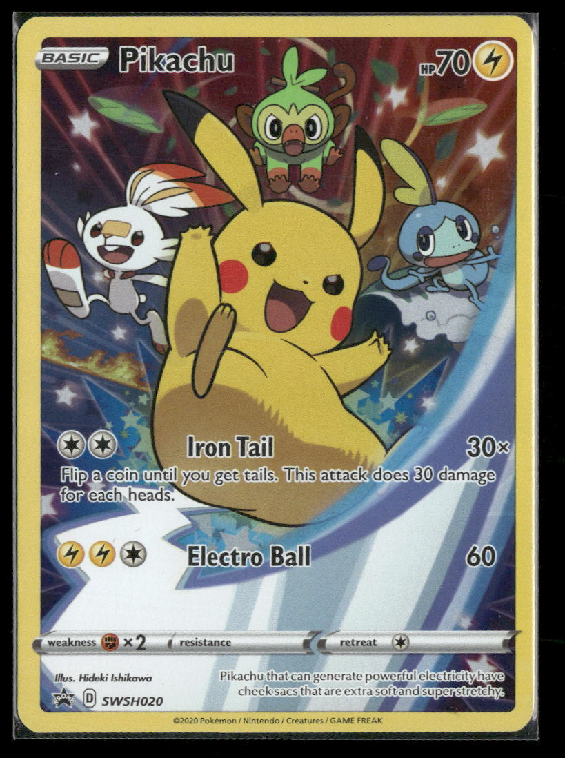 SWSH: Sword & Shield Promo Cards Pikachu #SWSH020