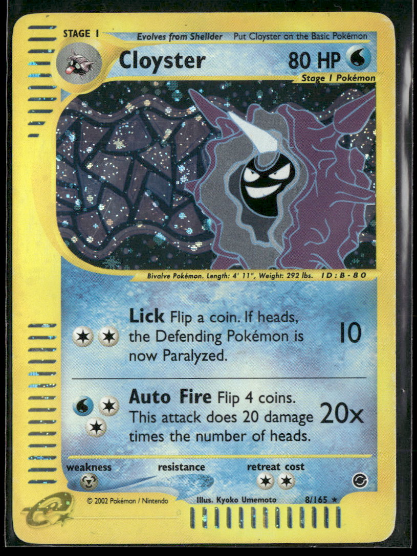 Expedition Cloyster (8) #008/165