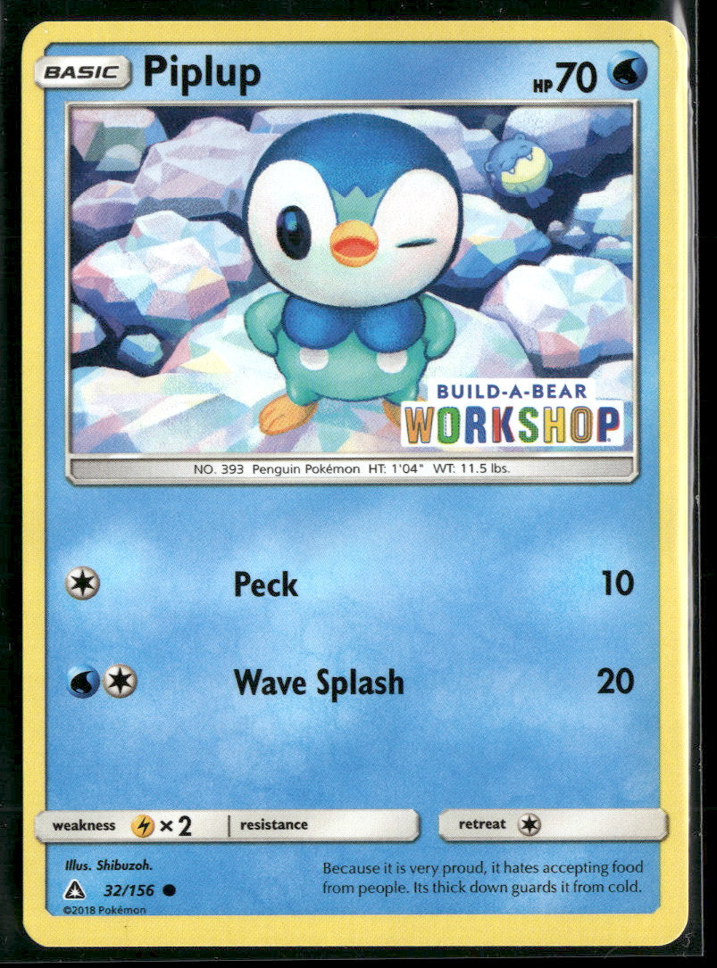 Miscellaneous Cards & Products Piplup #032/156