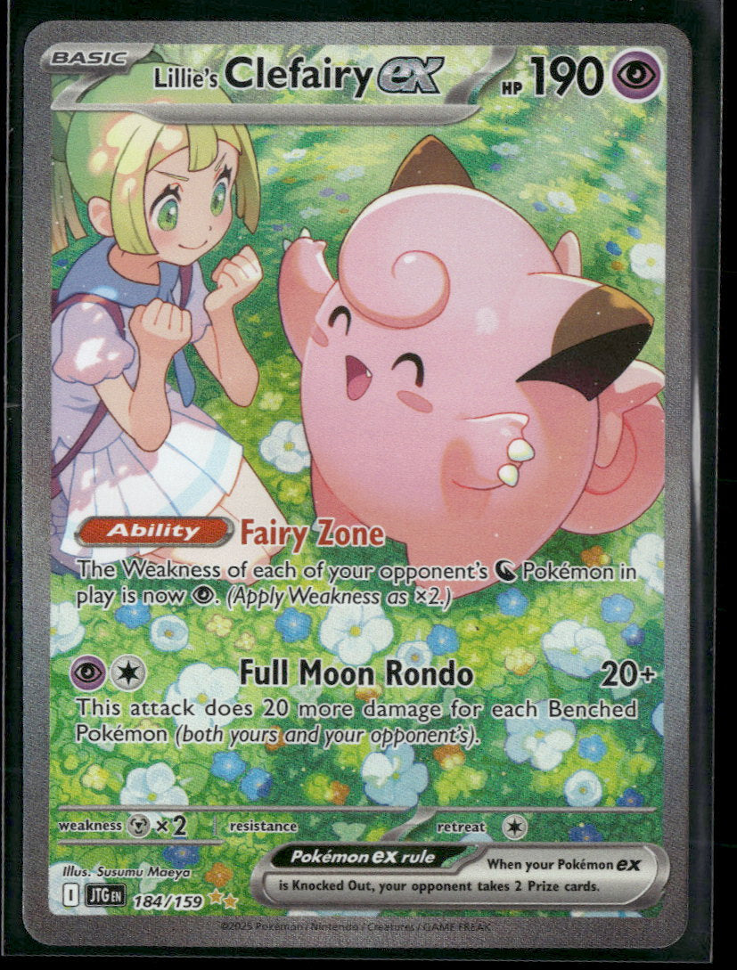 SV09: Journey Together Lillie's Clefairy ex #184/159