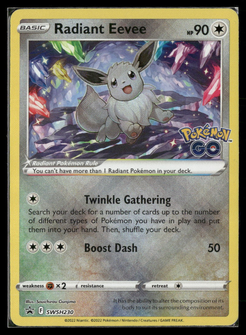 SWSH: Sword & Shield Promo Cards Radiant Eevee #SWSH230