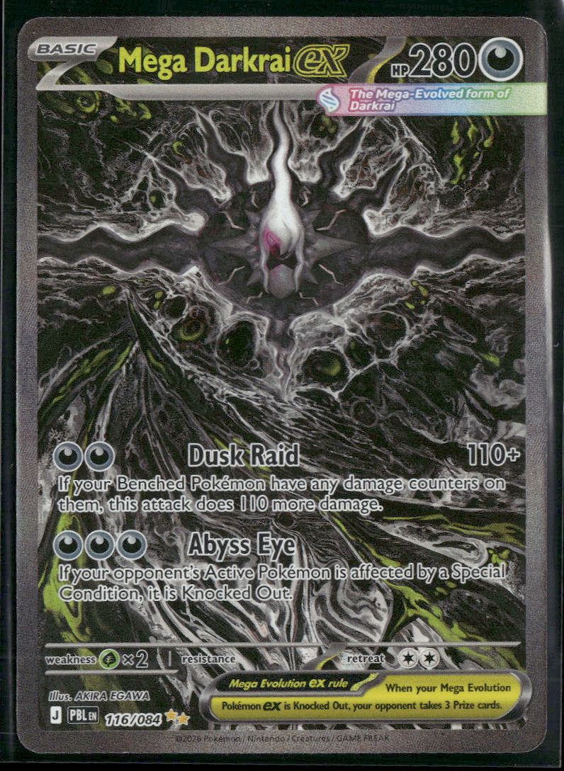ME05: Pitch Black Mega Darkrai ex #116/084