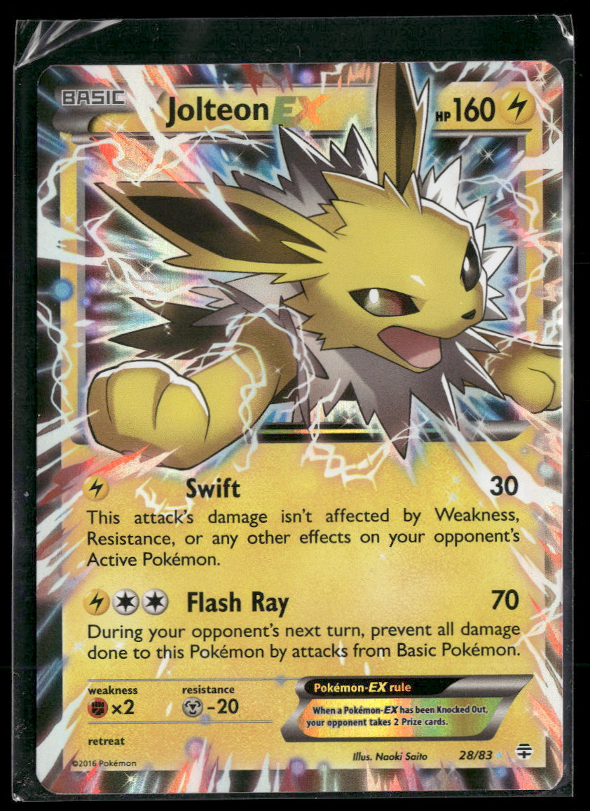 Generations Jolteon EX #28/83