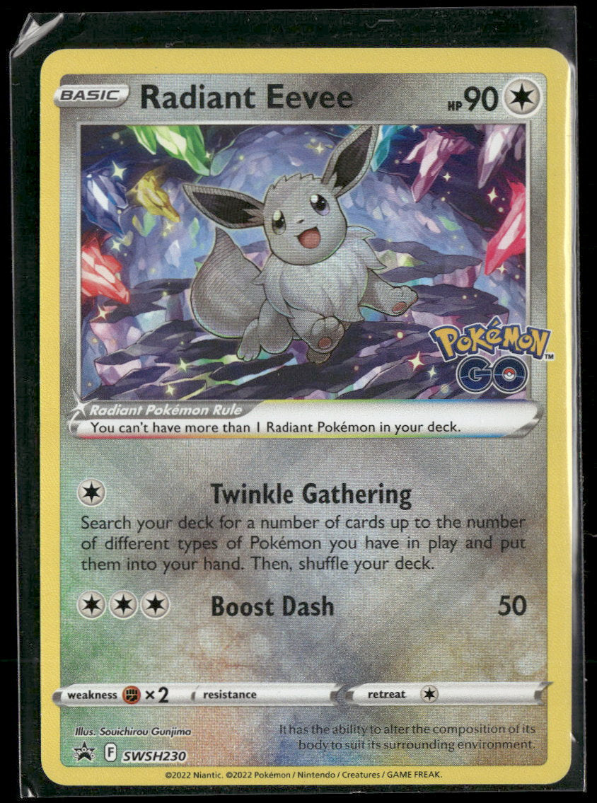 SWSH: Sword & Shield Promo Cards Radiant Eevee #SWSH230