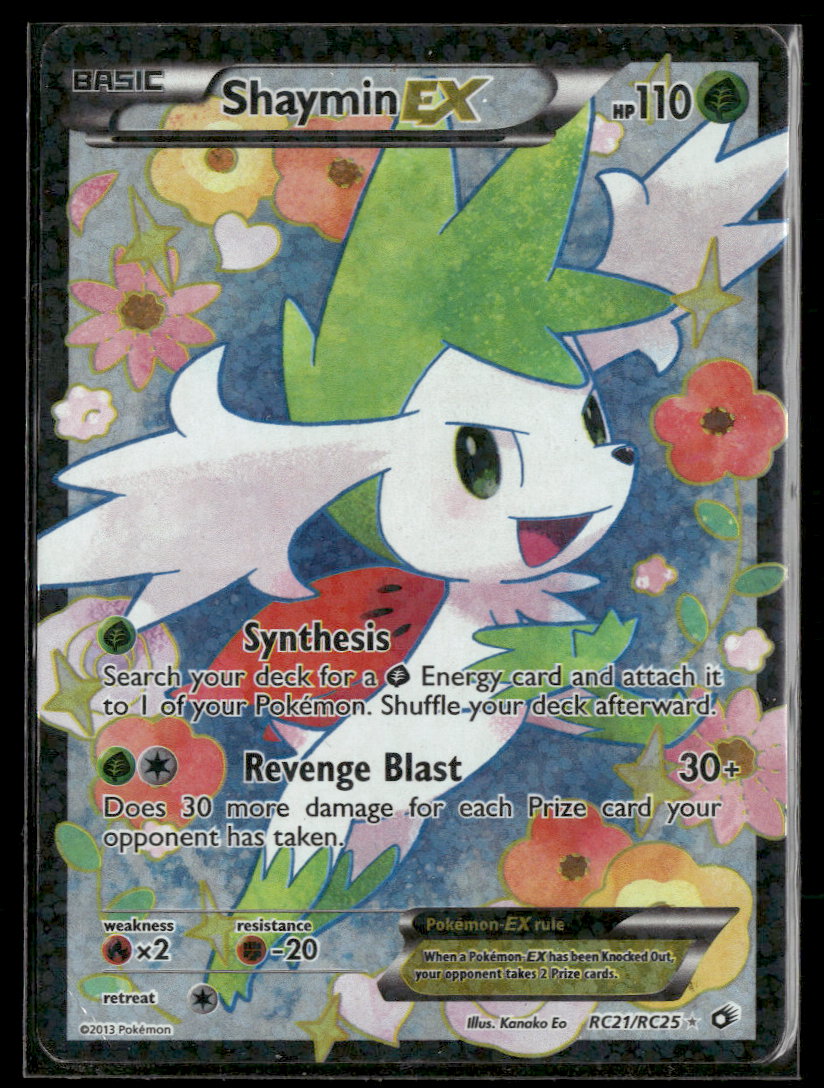 Legendary Treasures: Radiant Collection Shaymin EX (Full Art) #RC21/RC25