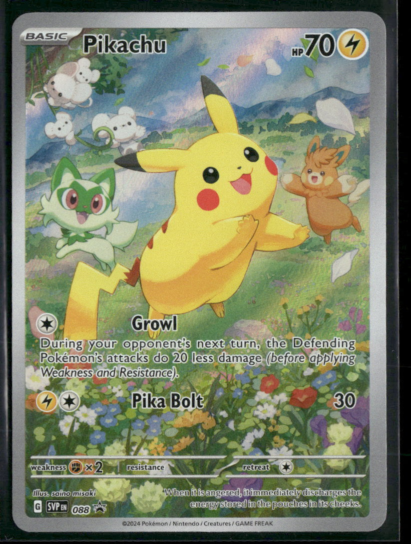 SV: Scarlet & Violet Promo Cards Pikachu #088