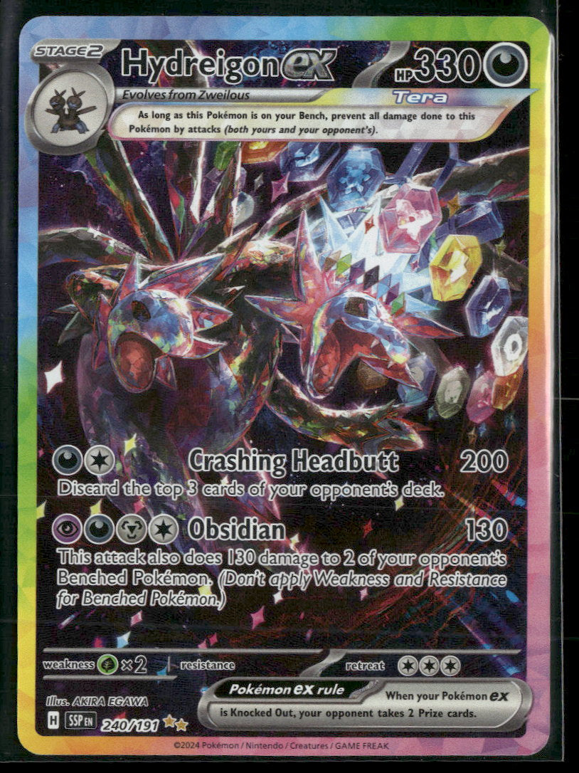 SV08: Surging Sparks Hydreigon ex #240/191