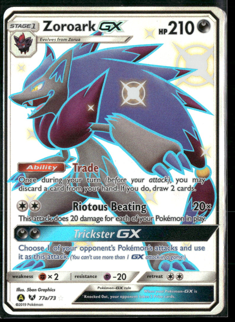 Alternate Art Promos Zoroark GX #077a/073