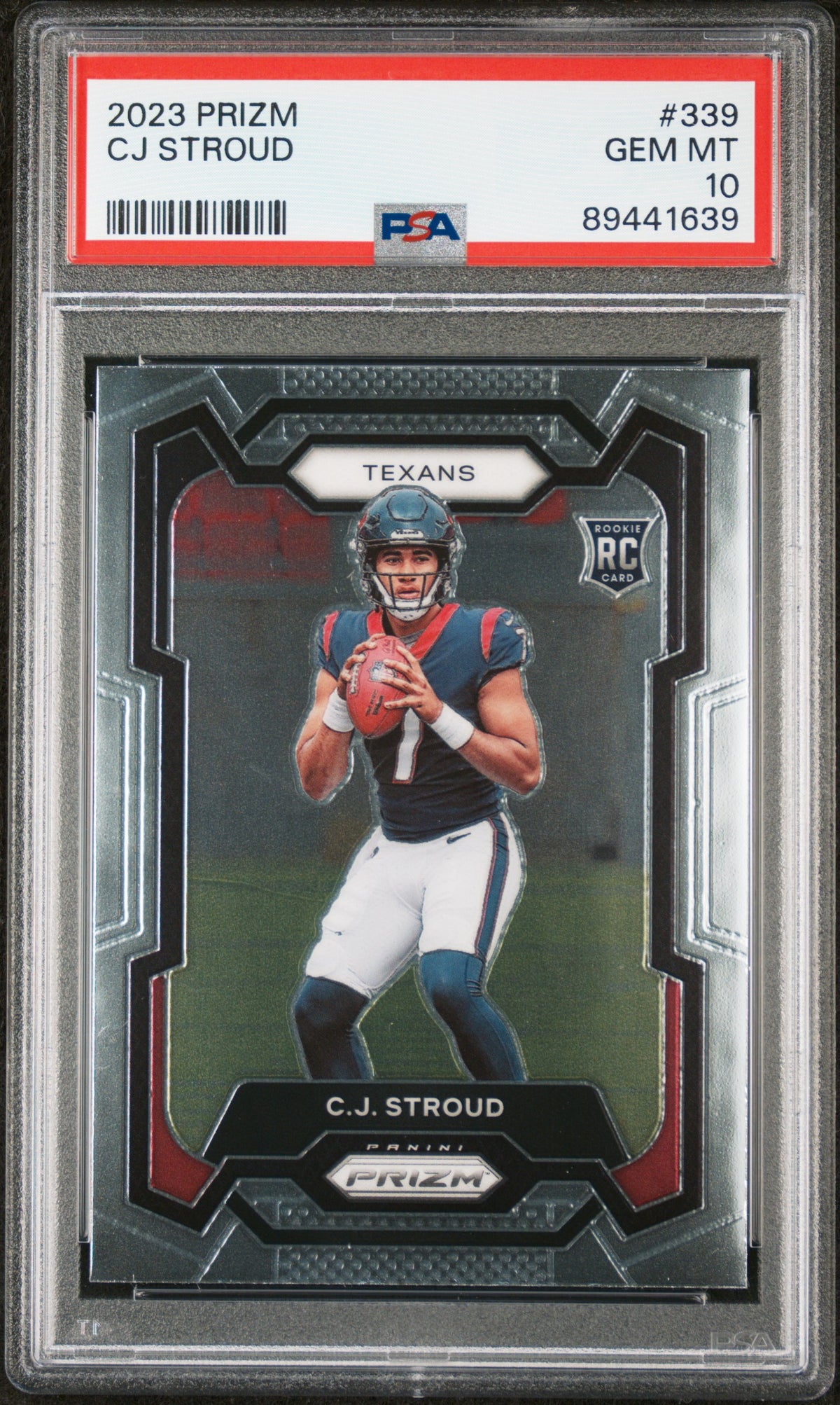 2023 Panini Prizm Cj Stroud 10 PSA #339