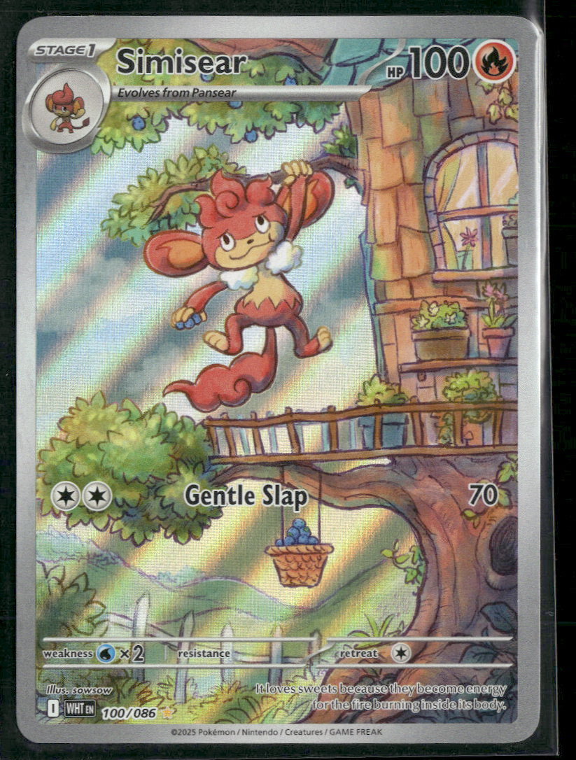 SV: White Flare Simisear #100/086