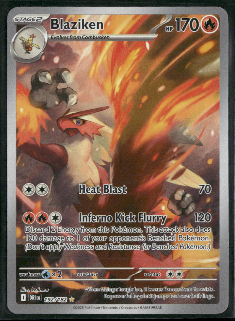 SV10: Destined Rivals Blaziken #192/182